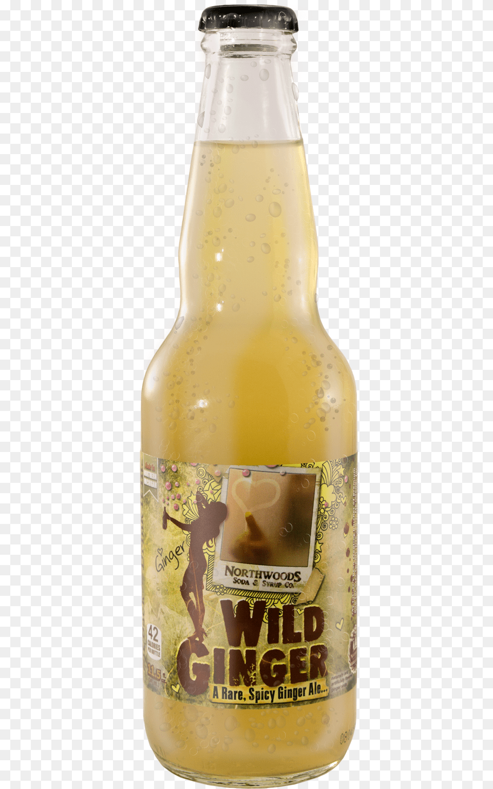 Wild Ginger Ale, Bottle, Alcohol, Beer, Beer Bottle Png