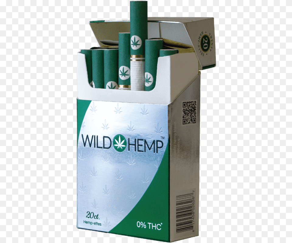 Wild Hemp Cbd Cigarettes, Qr Code, Box Free Png