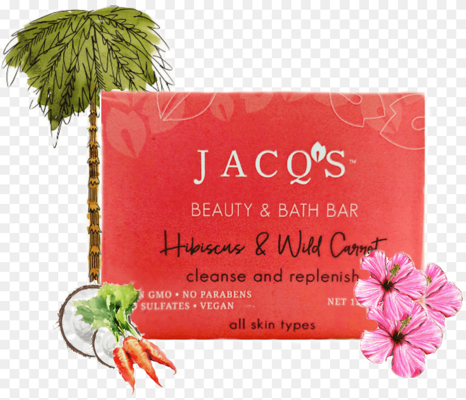 Wild Hibiscus Amp Carrot Cleansing Bar, Herbs, Plant, Herbal, Leaf Png Image