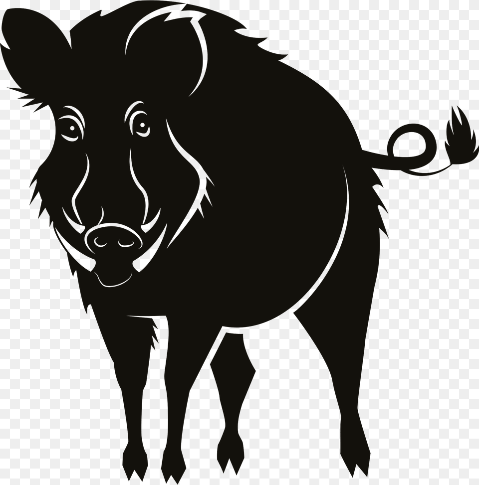 Wild Hog Clipart, Animal, Boar, Mammal, Pig Free Png
