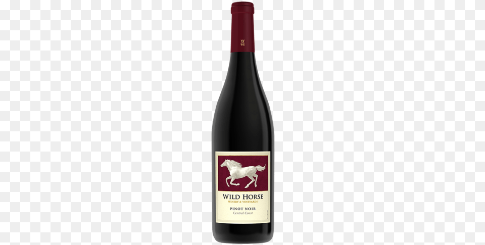 Wild Horse Pinot Noir 2013 Wild Horse Viognier 2014 White Wine From California, Alcohol, Red Wine, Beverage, Bottle Free Png Download