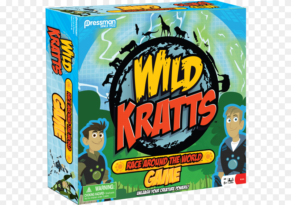 Wild Kratts Board Game, Baby, Person, Book, Publication Free Transparent Png