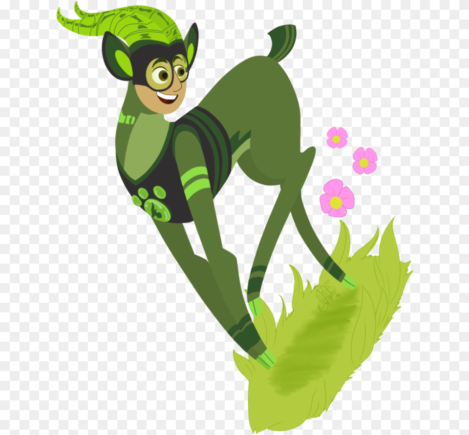 Wild Kratts Chris And Nick, Green, Art, Graphics, Plant Png Image