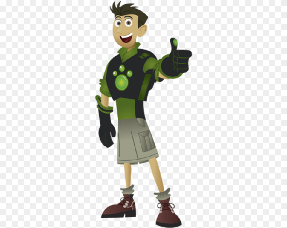 Wild Kratts Chris Thumb Up Wild Kratts Chris And Martin, Person, Boy, Child, Male Png Image