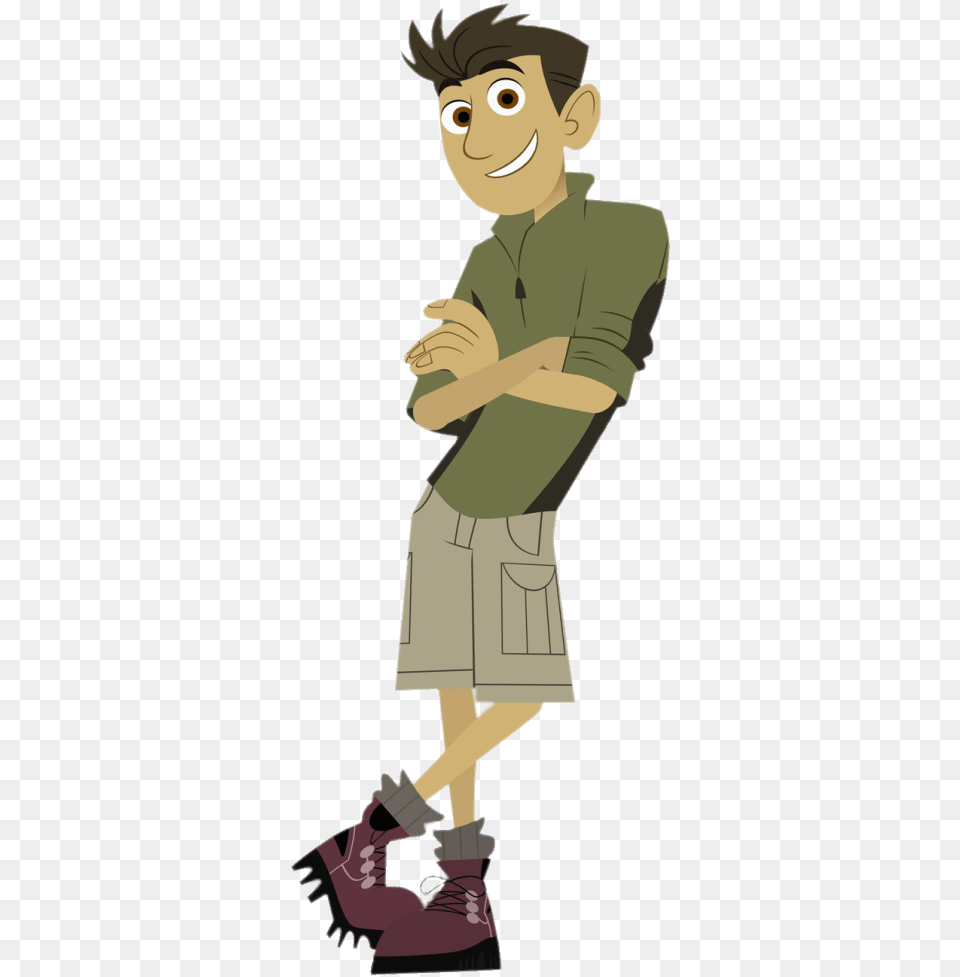 Wild Kratts Chris Wild Kratts Characters, Shoe, Footwear, Clothing, Child Free Png Download