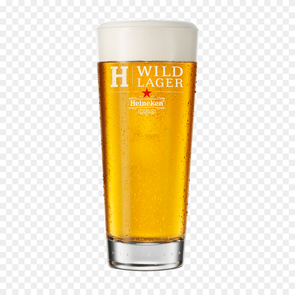 Wild Lager Glasses, Alcohol, Beer, Beer Glass, Beverage Free Png Download
