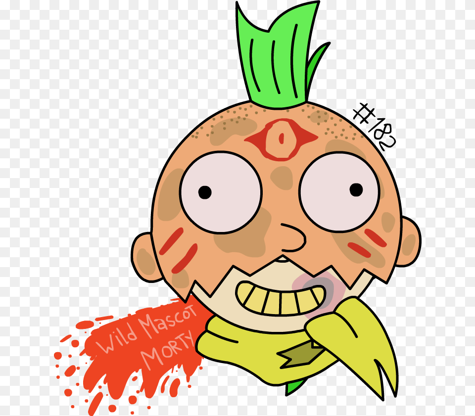 Wild Mascot Morty Fanart, Baby, Person, Food, Fruit Png Image