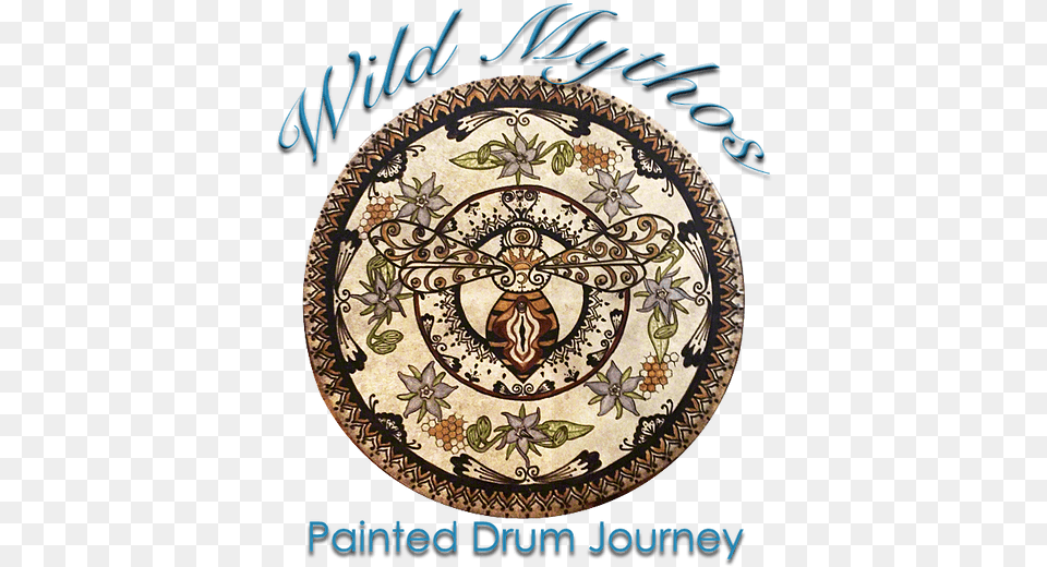 Wild Mythos Painted Drums Gallery Painted Shamanic Drums, Accessories, Art, Home Decor, Ornament Free Png Download