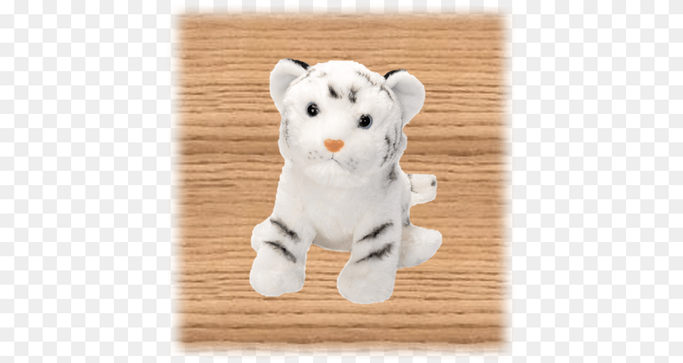 Wild Republic 30cm White Tiger Stuffed Toy, Plush, Teddy Bear Png Image