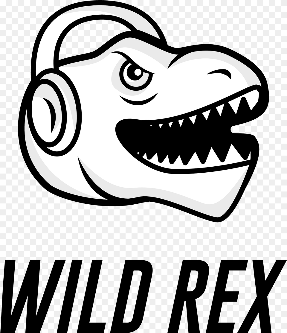 Wild Rex Illustration, Stencil, Animal, Fish, Sea Life Png
