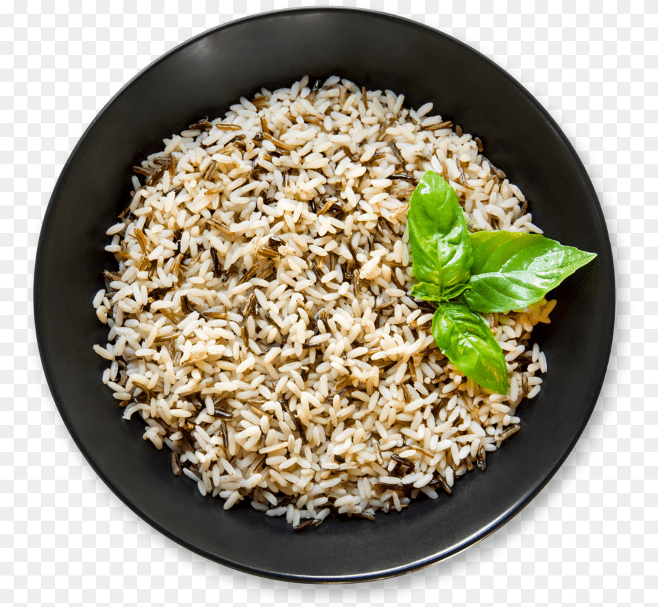 Wild Rice Pilaf Wild Rice, Food, Grain, Produce, Plate Free Png Download