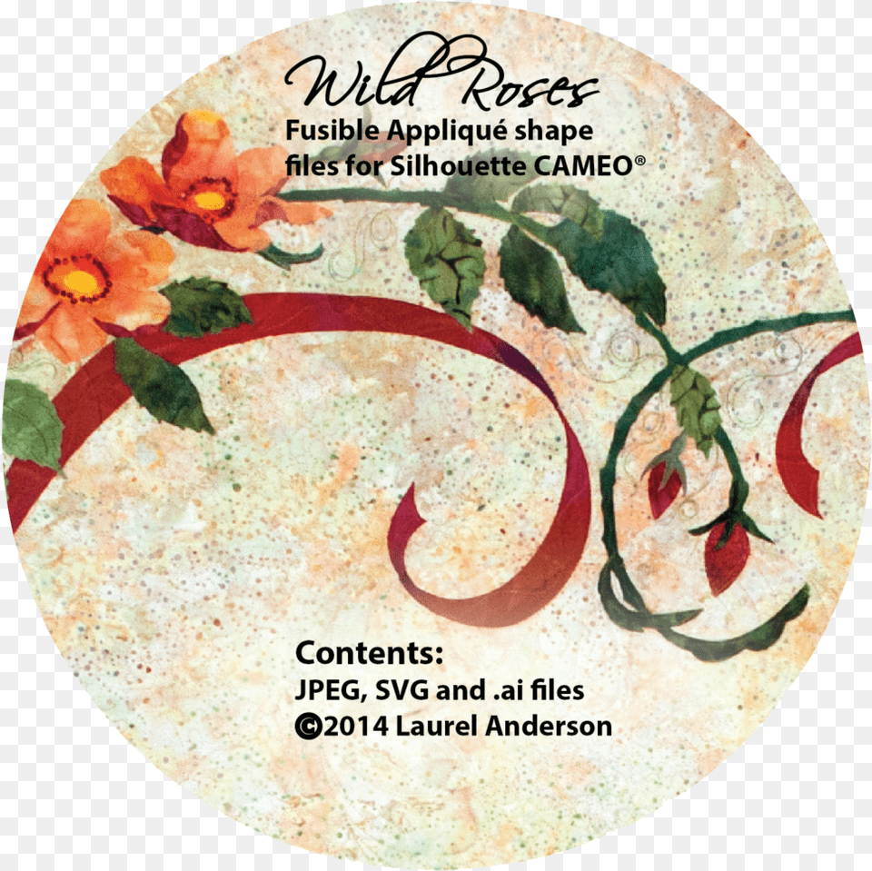 Wild Roses Cd With Cutting Files Illustration, Art, Floral Design, Graphics, Pattern Free Png Download