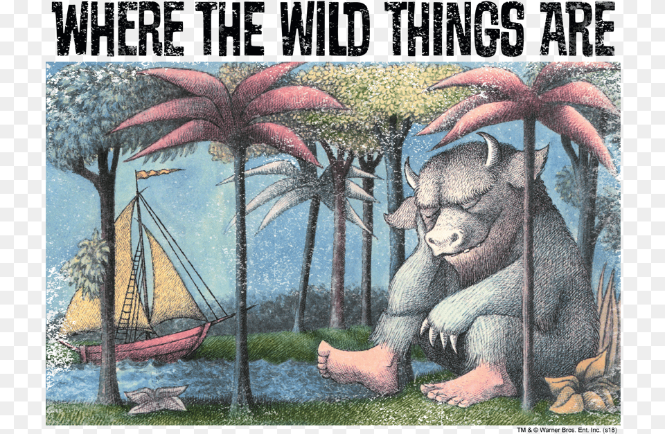 Wild Things Are Cover, Art, Painting, Modern Art, Vehicle Png