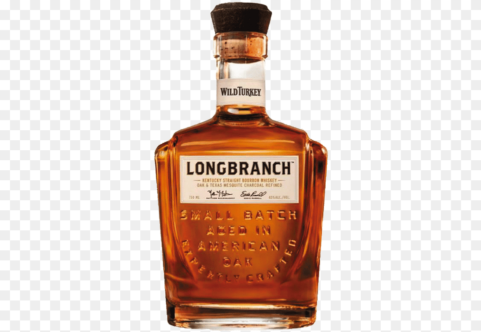 Wild Turkey Longbranch, Alcohol, Beverage, Liquor, Whisky Png Image