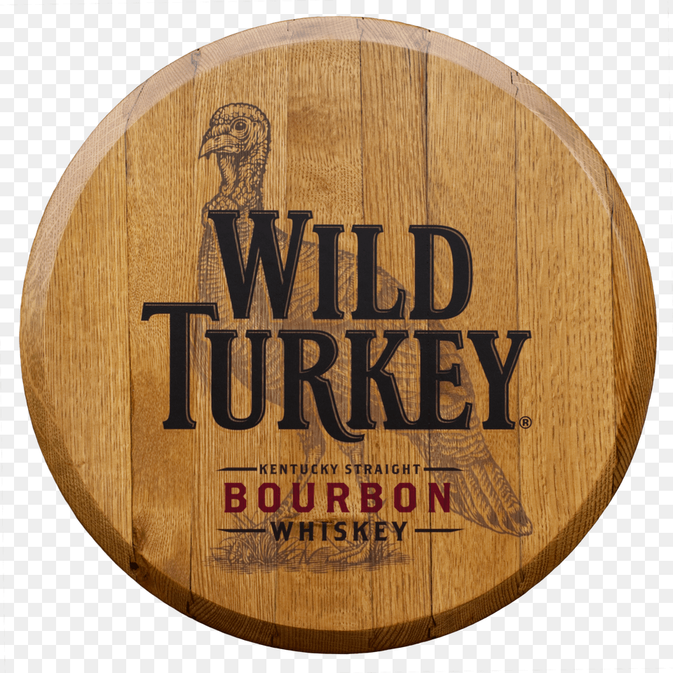 Wild Turkey Printed Barrel Head Free Png Download