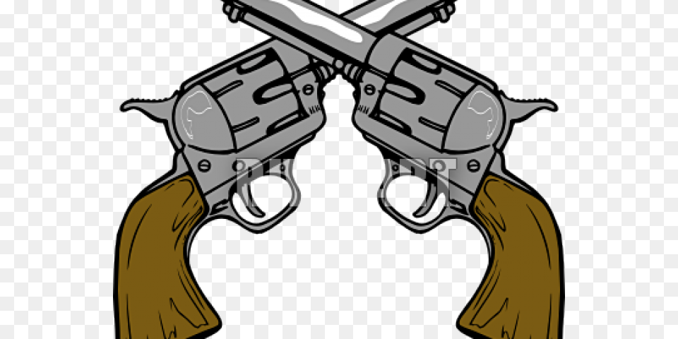 Wild West Clipart, Firearm, Gun, Handgun, Weapon Free Png