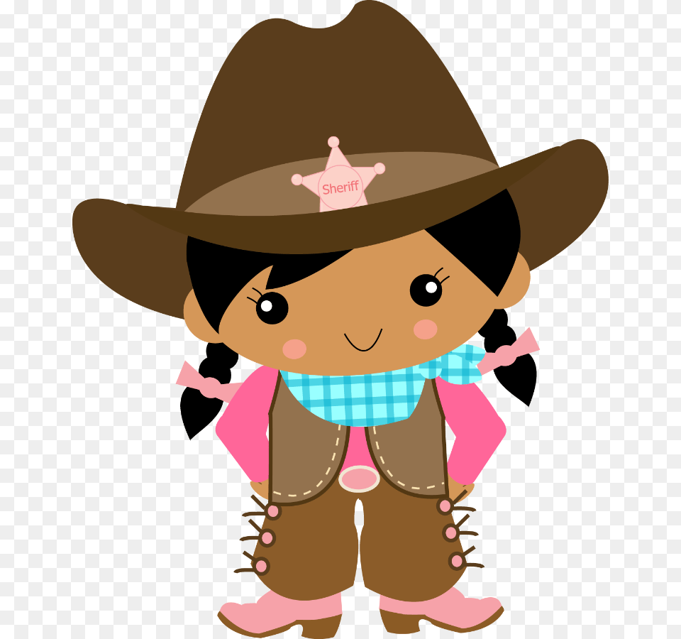 Wild West Clipart Cowboy Theme, Clothing, Hat, Cowboy Hat, Baby Free Png Download