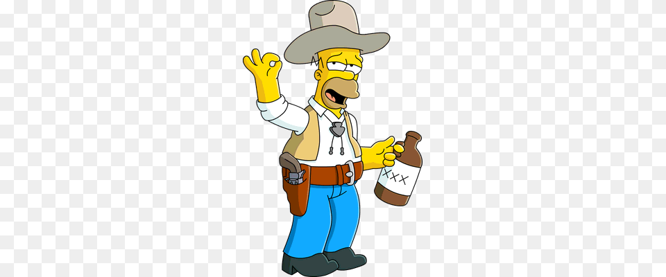 Wild West Event Prizes All Work Is Now Redirect To Wikisimpsons, Clothing, Hat, Baby, Person Png Image