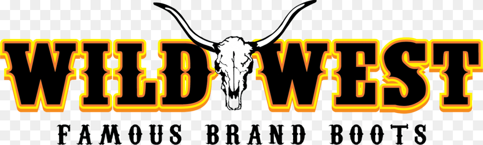 Wild West Logo, Animal, Cattle, Livestock, Longhorn Free Png