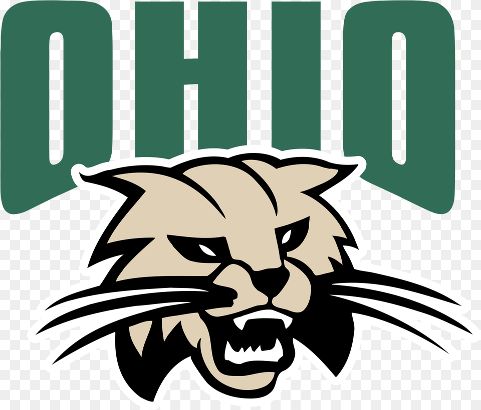 Wildcat Bobcat Drawing Clip Art Ohio University Logo Vector, Animal, Lion, Mammal, Wildlife Png