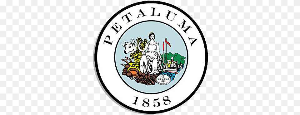 Wildcat Construction City Of Petaluma Seal, Logo, Adult, Bride, Female Free Png