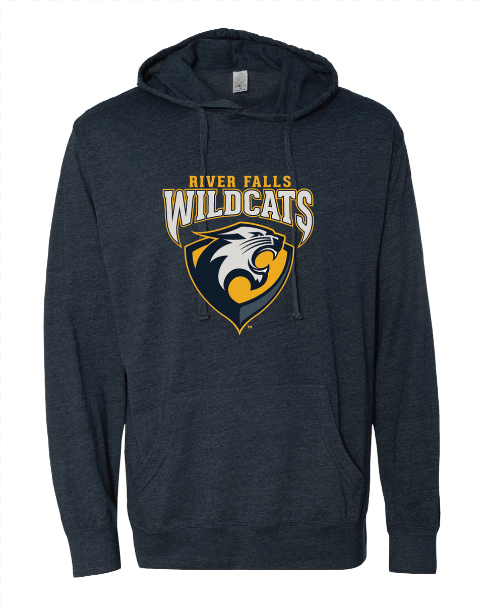 Wildcat Lightweight Hoodie, Clothing, Knitwear, Sweater, Sweatshirt Free Png