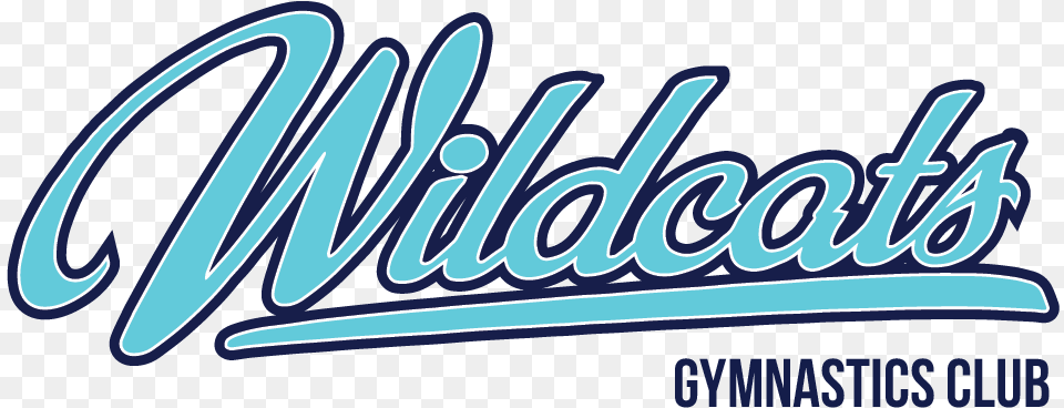 Wildcats Gymnastics Club Cloverfield, Light, Neon, Logo, Text Png