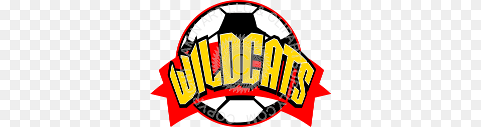 Wildcats Logo Soccer Ball, Football, Sport, Soccer Ball, Ammunition Png