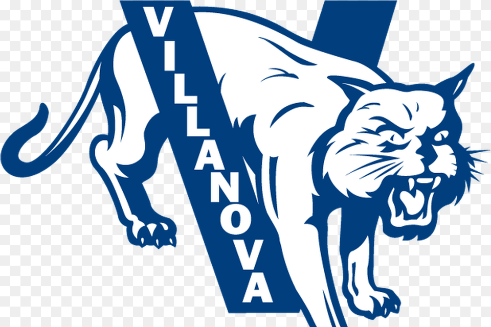 Wildcats Logo Villanova Basketball 1985 Villanova Basketball Logo, Baby, Person, Animal, Mammal Free Png