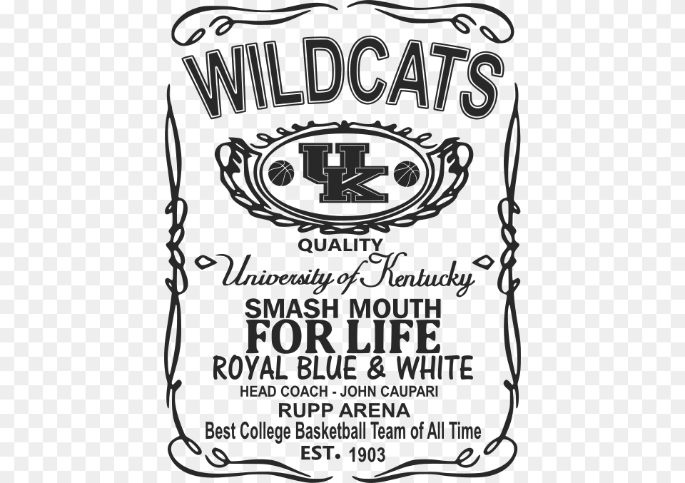 Wildcats Smash Mouth Jack Daniels, Advertisement, Poster Free Png
