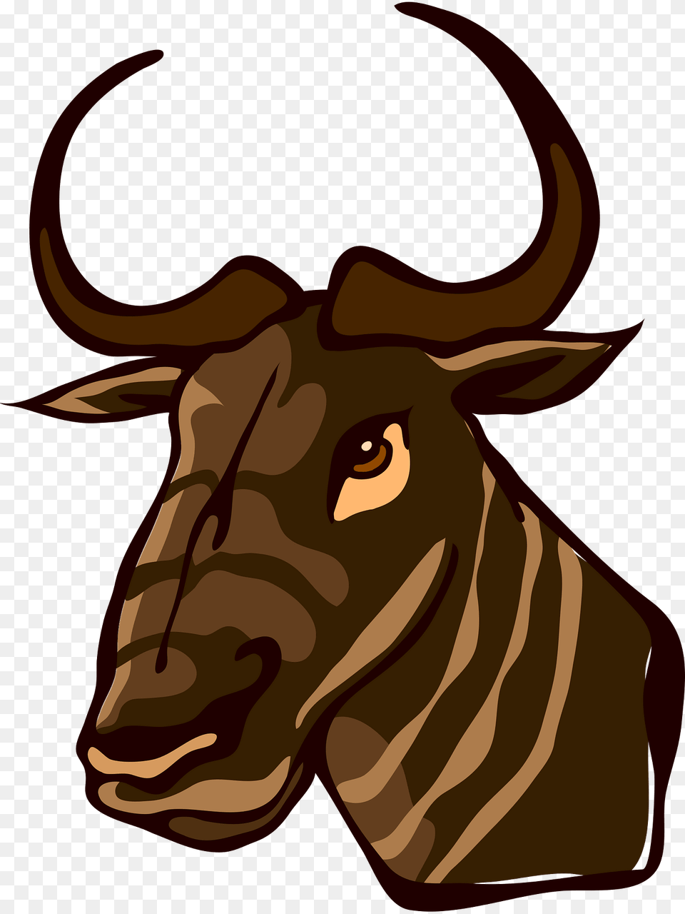 Wildebeest Clipart, Animal, Mammal, Wildlife, Person Free Png Download