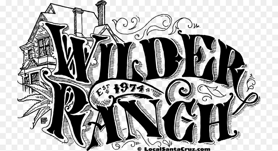 Wilder Ranch Victorian Design By Julie Rawls Illustration, Art, Doodle, Drawing, Text Png Image
