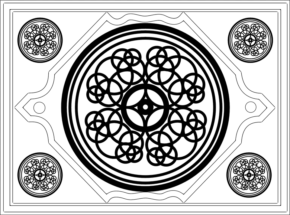 Wildersoul Colouring Book Circle, Art, Doodle, Drawing, Pattern Free Png Download