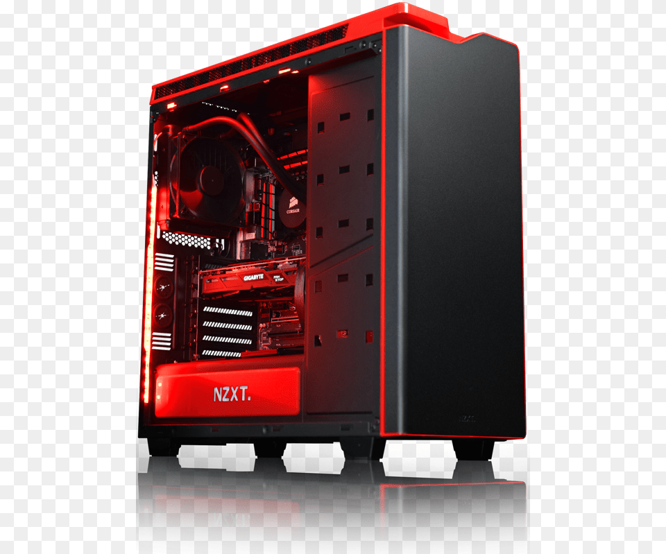 Wildfire Gaming Pc Vibox Black Gold And Red Pc Builds, Computer Hardware, Electronics, Hardware, Computer Free Png Download