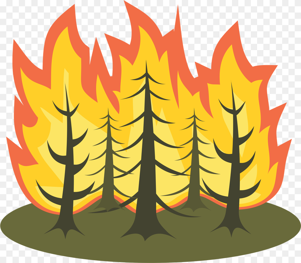Wildfire Wildland Fire Engine Clip Art For Liturgical Forest Fire Clipart, Flame Png Image