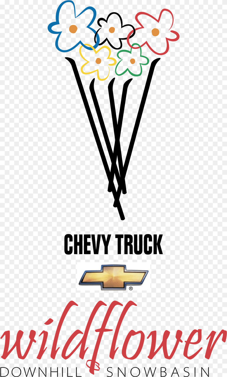 Wildflower Logo Transparent Chevy Trucks, Text Free Png Download