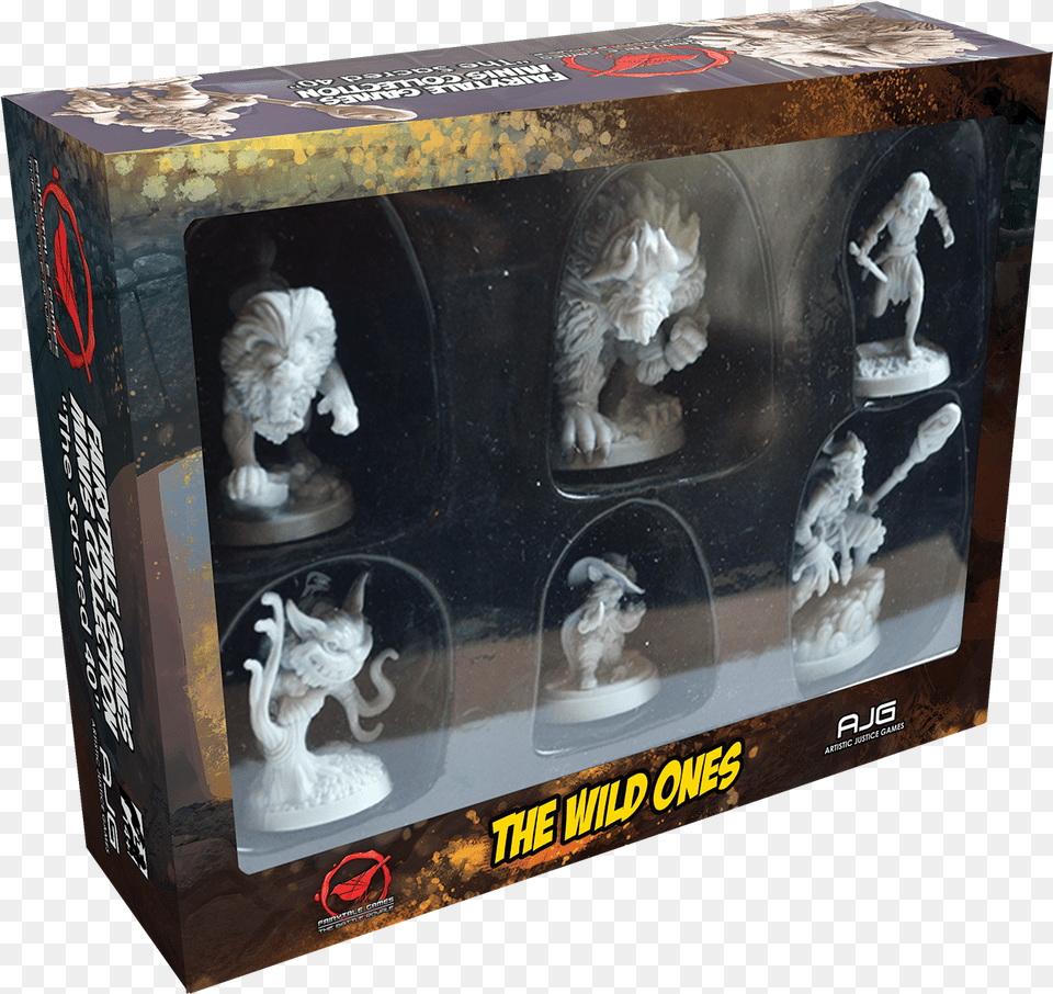 Wildones 3dbox Front Rgb Fairytale Games The Battle Royale Sacred 40 Miniatures, Figurine, Person, Baby, Box Free Transparent Png