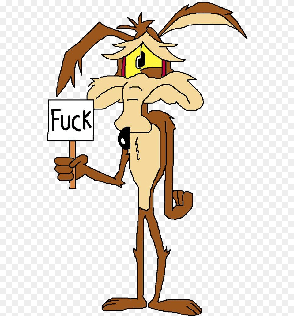 Wile E Coyate Photo Background Wil E Coyote, Person, Scarecrow Free Png Download