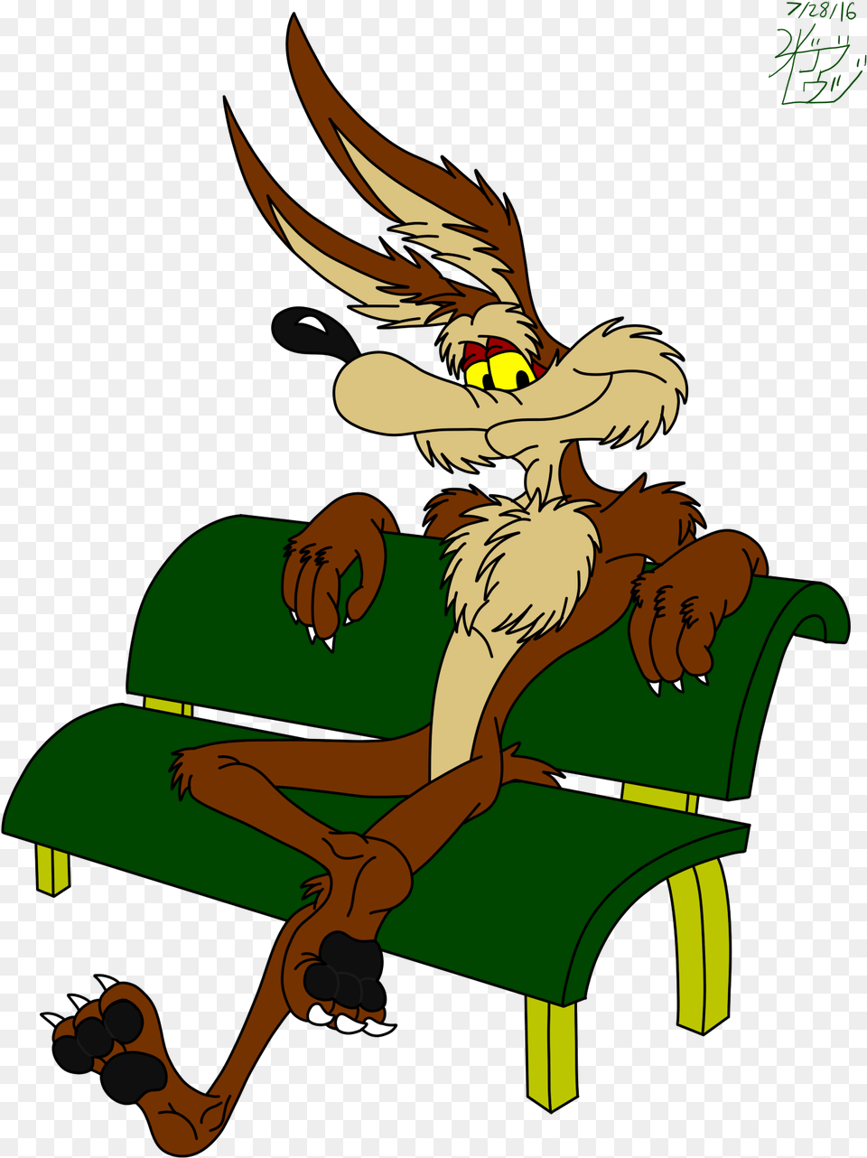 Wile E Coyote Art Older Cartoon, Ball, Sport, Tennis, Tennis Ball Png Image