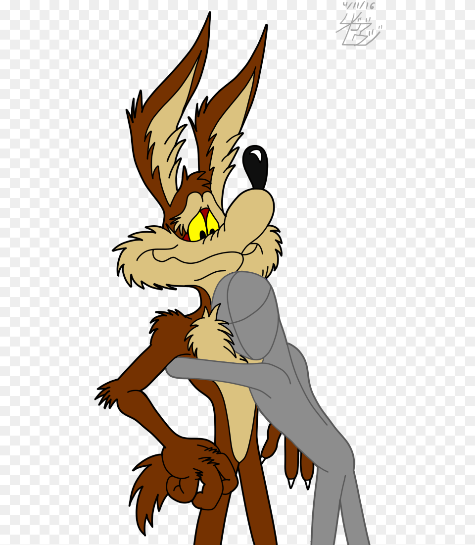 Wile E Coyote Wile E Coyote Angry, Book, Comics, Publication, Adult Free Png Download