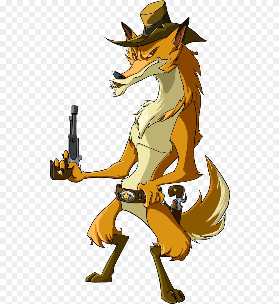 Wile E Coyote Yikes Sly Cooper All Guards, Book, Comics, Publication, Person Png Image