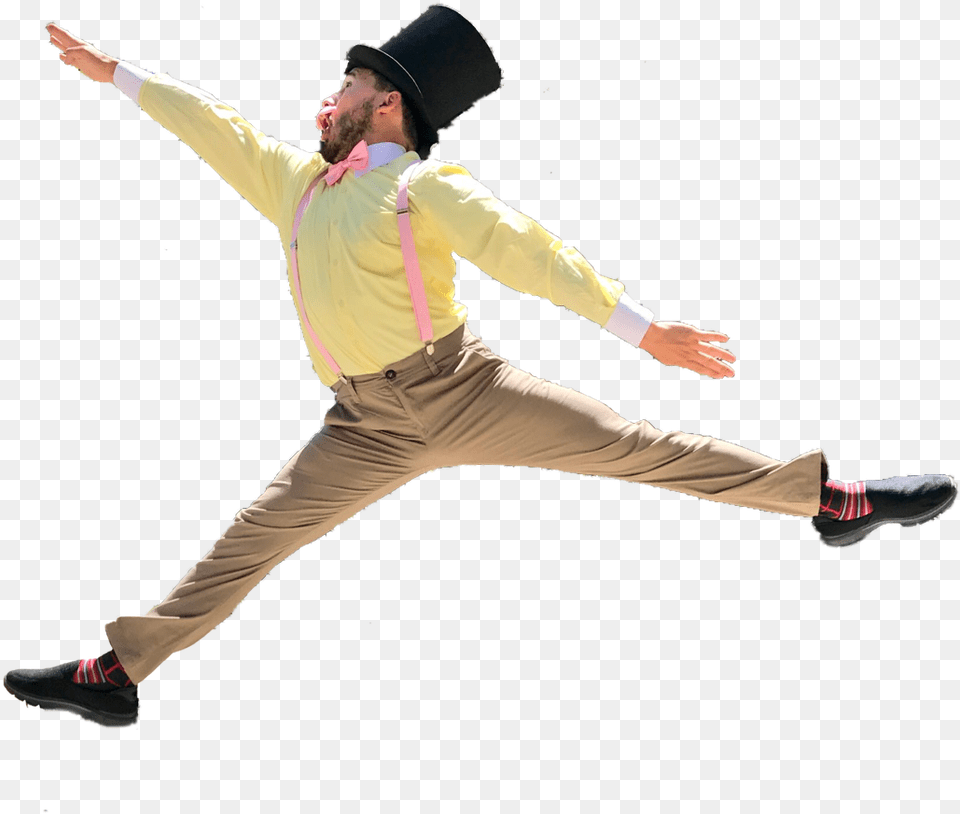 Wilford Warfstache Jumping, Person, Dancing, Leisure Activities, Solo Performance Free Png