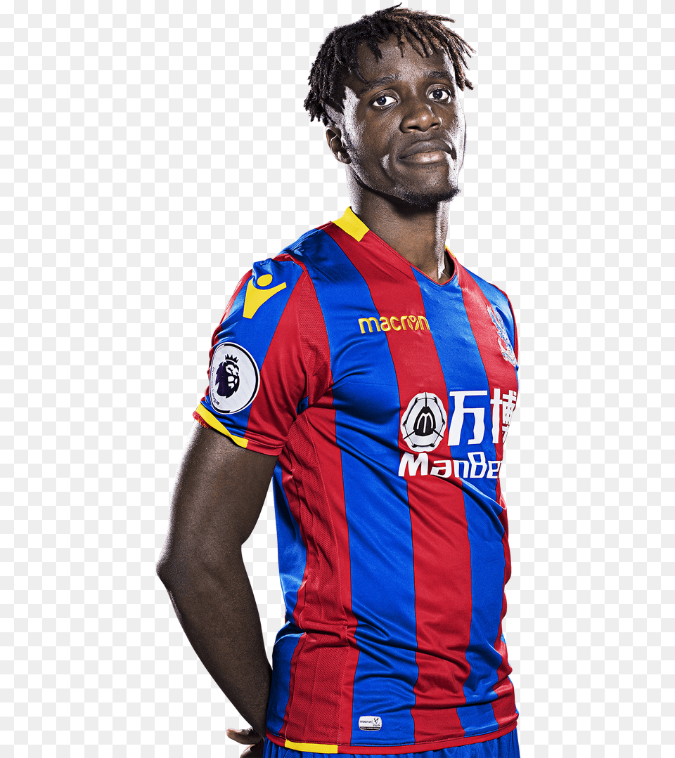 Wilfried Zaha Crystal Palace, Adult, Person, Man, Male Free Png