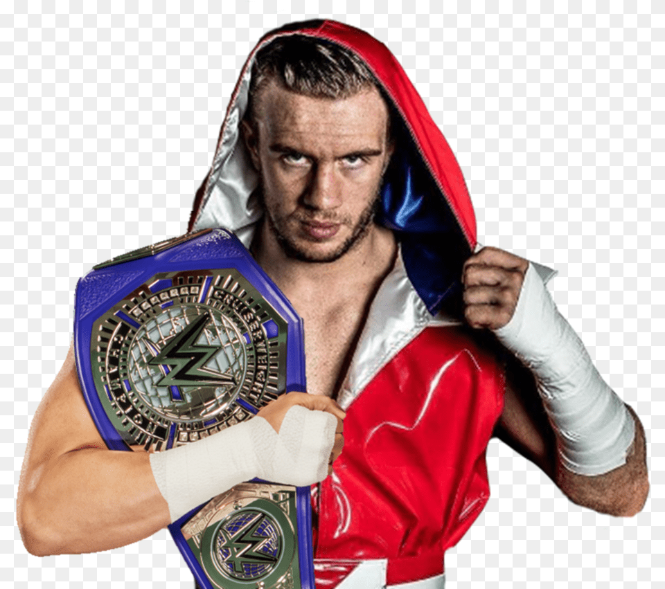 Will Ospreay Wwe Cruiserweight Champion 2017 By Thephenomenalseth Wcpw Will Ospreay, Adult, Male, Man, Person Png Image