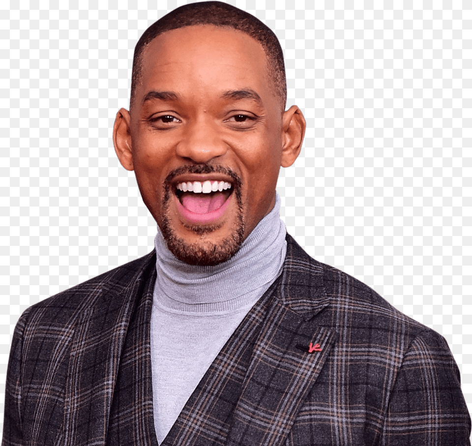 Will Smith Face Will Smith, Adult, Person, Man, Male Free Transparent Png