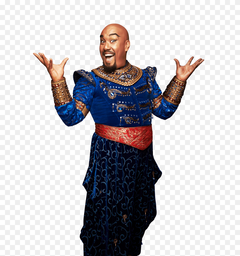 Will Smith Genie Costume Genie From Aladdin Musical, Adult, Solo Performance, Person, Performer Png