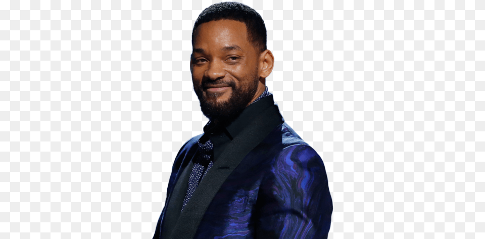 Will Smith In Early Talks To Voice Genie In Live Action Volcom Sub Stripe Rashguard Short Sleeve, Man, Male, Head, Person Free Png Download