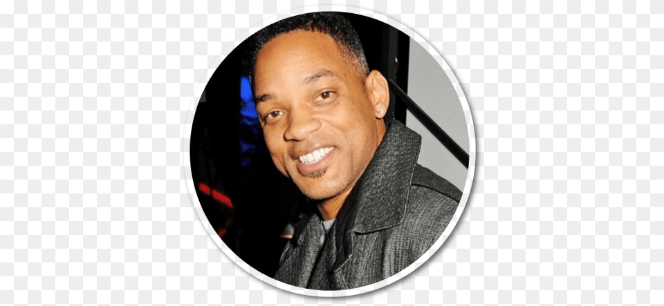 Will Smith Wall Clock, Smile, Photography, Head, Happy Free Png Download