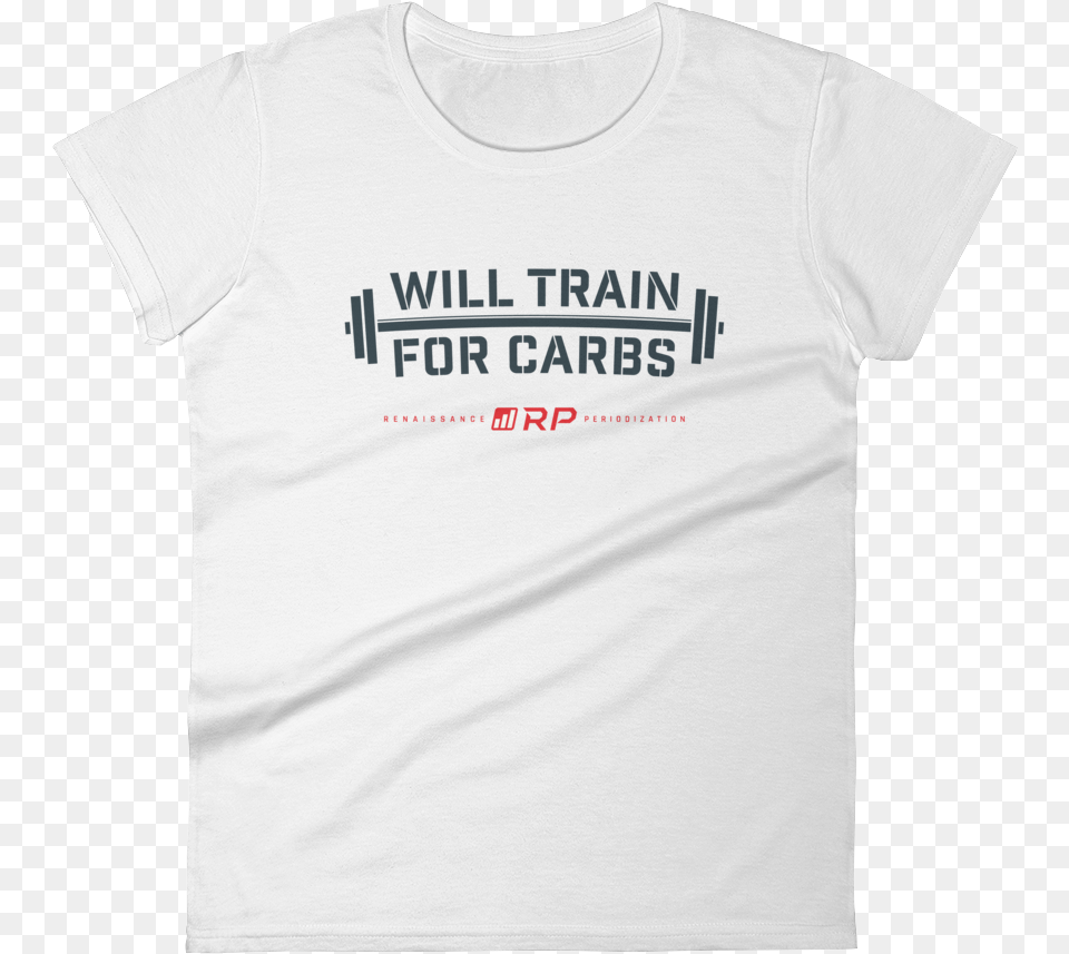 Will Train For Carbs Women39s Active Shirt, Clothing, T-shirt Png