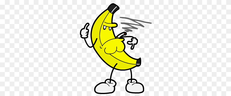 Will Work For Food Funny, Banana, Fruit, Plant, Produce Png Image